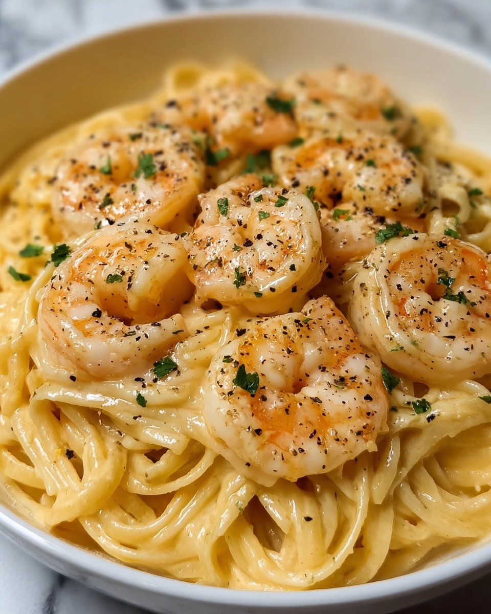 Juicy Mouthwatering Delicious Creamy Garlic Shrimp Recipe - Recipe Image