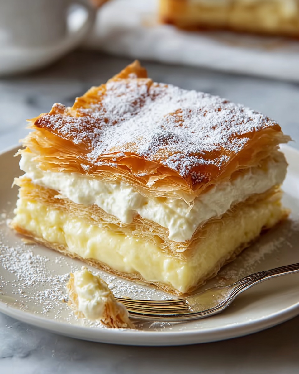 Karpatka Cake (Polish Carpathian Cream Cake) Recipe - Recipe Image