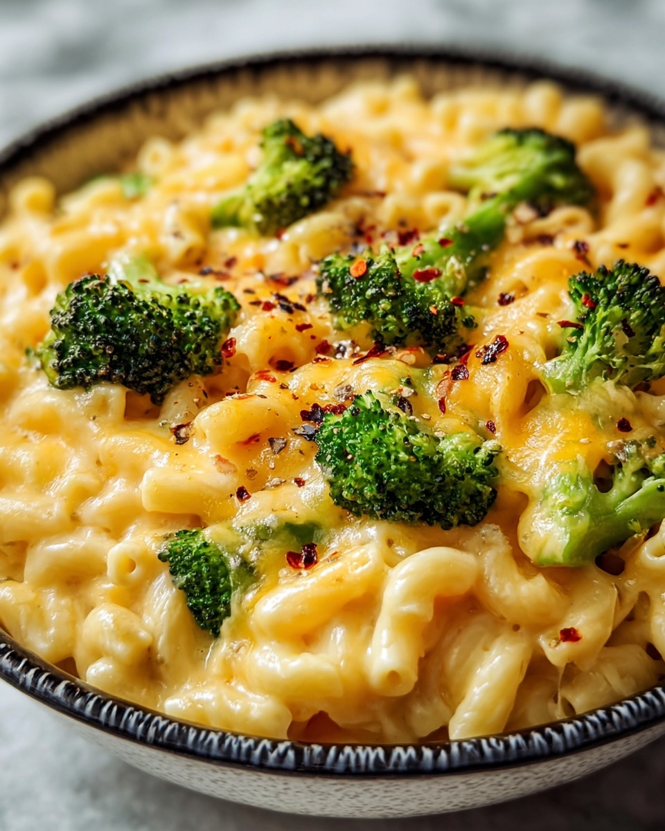 Creamy Broccoli Cheddar Orzo Recipe - Recipe Image