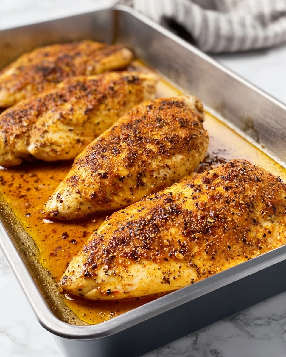Oven Baked Chicken Breast Recipe - Recipe Image