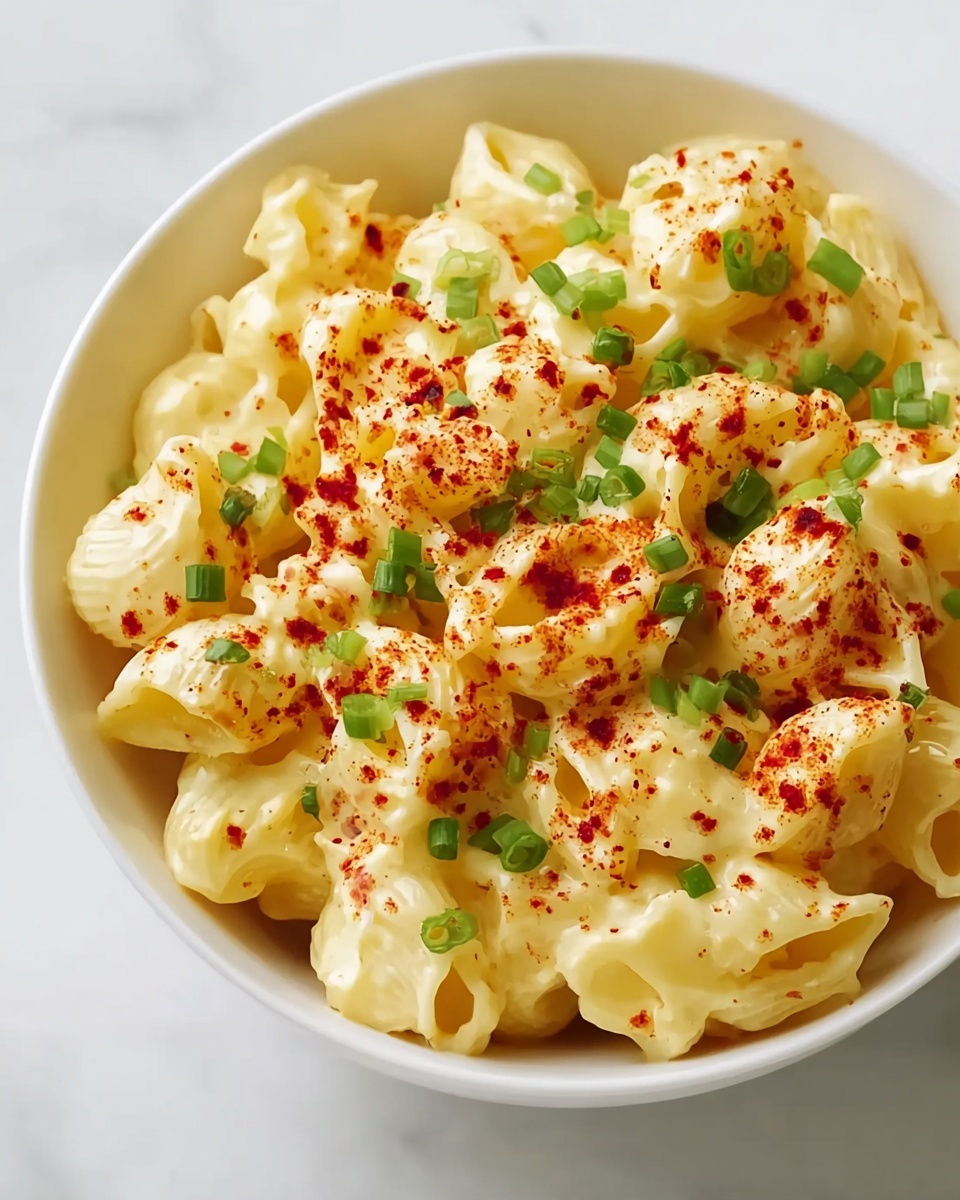 Deviled Egg Pasta Salad Recipe - Recipe Image