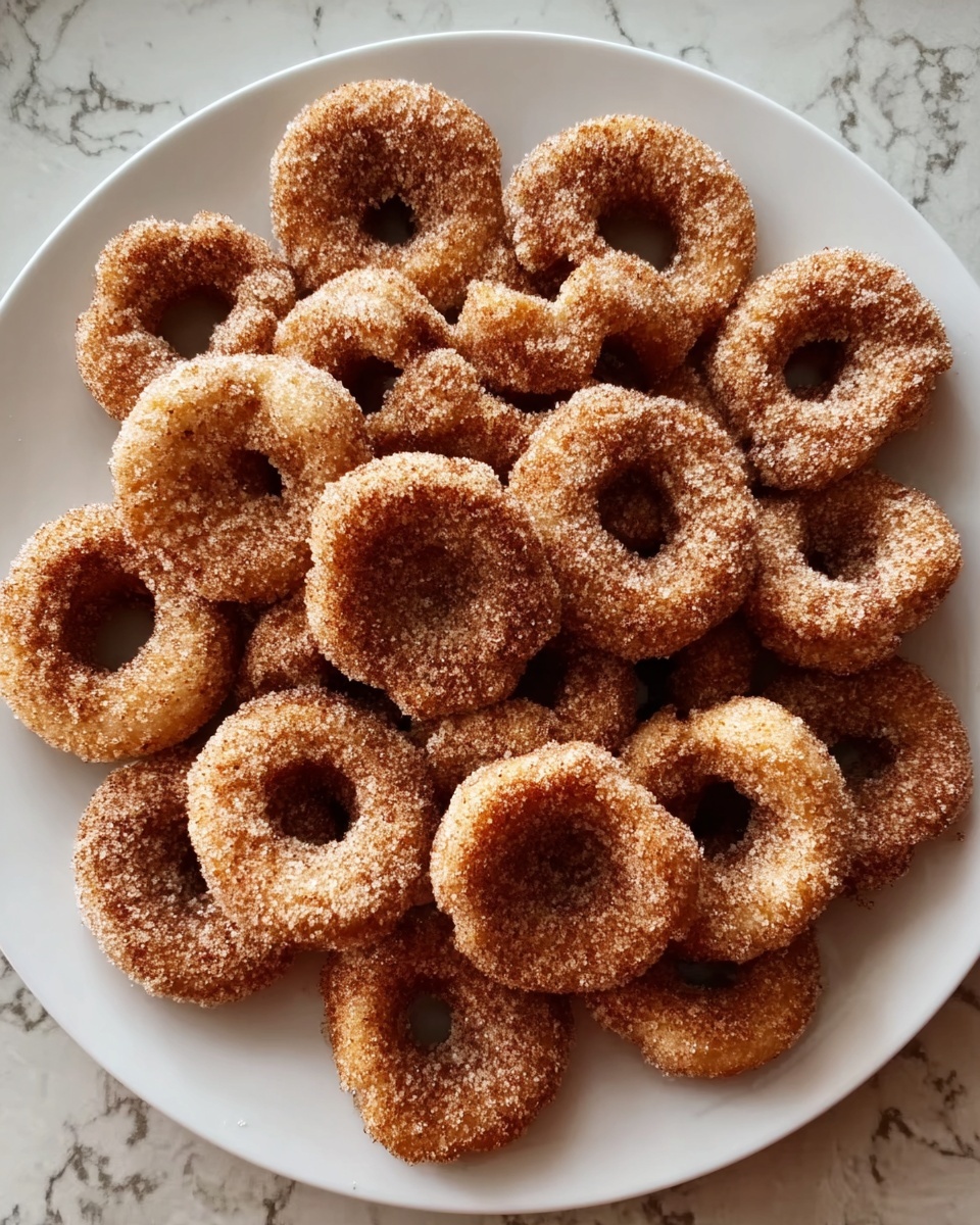 Cinnamon Sugar Churro Snacks with Honeycomb Cereal Recipe - Recipe Image