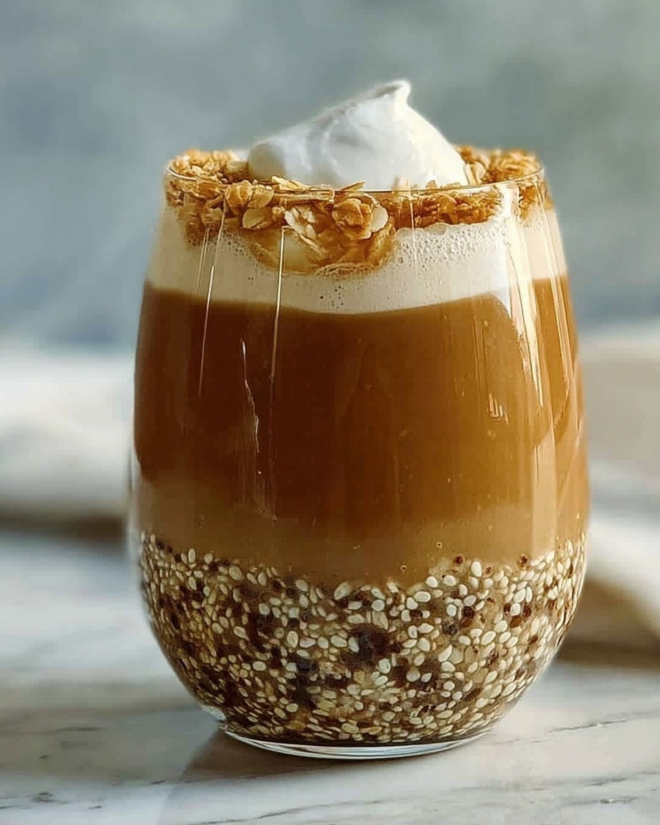 Brown Sugar Shaken Espresso Overnight Oats Recipe - Recipe Image