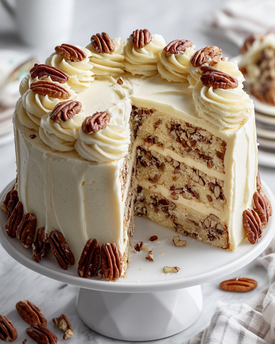 Quick Italian Cream Cake Recipe - Recipe Image