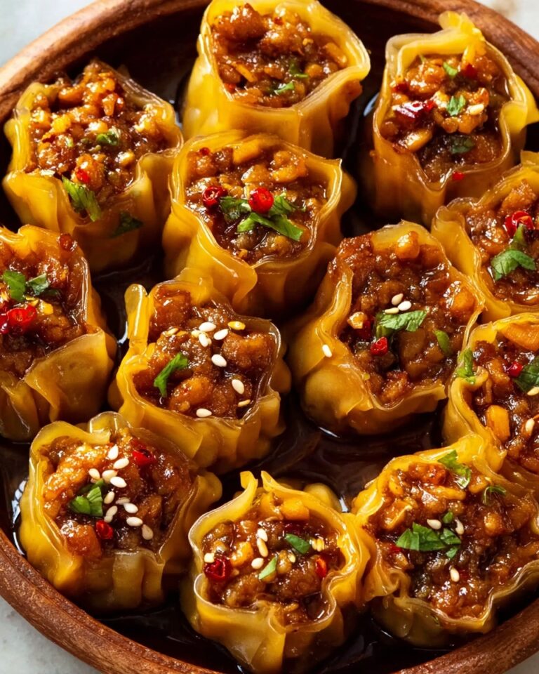 Spicy Beef Dumpling Rolls Recipe