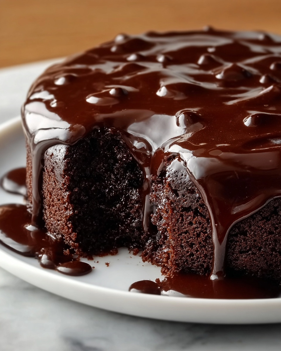 Chocolate Ooey Gooey Cake Recipe - Recipe Image