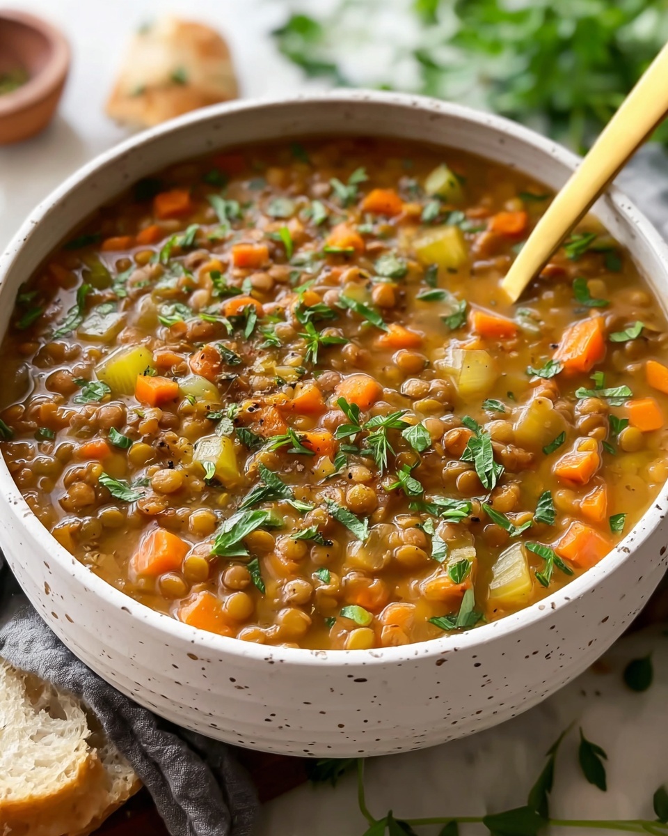 Veggie-Loaded Lentil Soup Recipe - Recipe Image