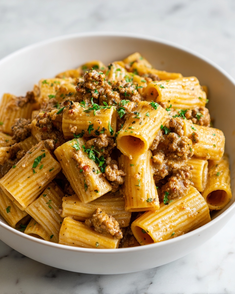 Creamy Sausage Rigatoni: An Incredible Ultimate Recipe - Recipe Image