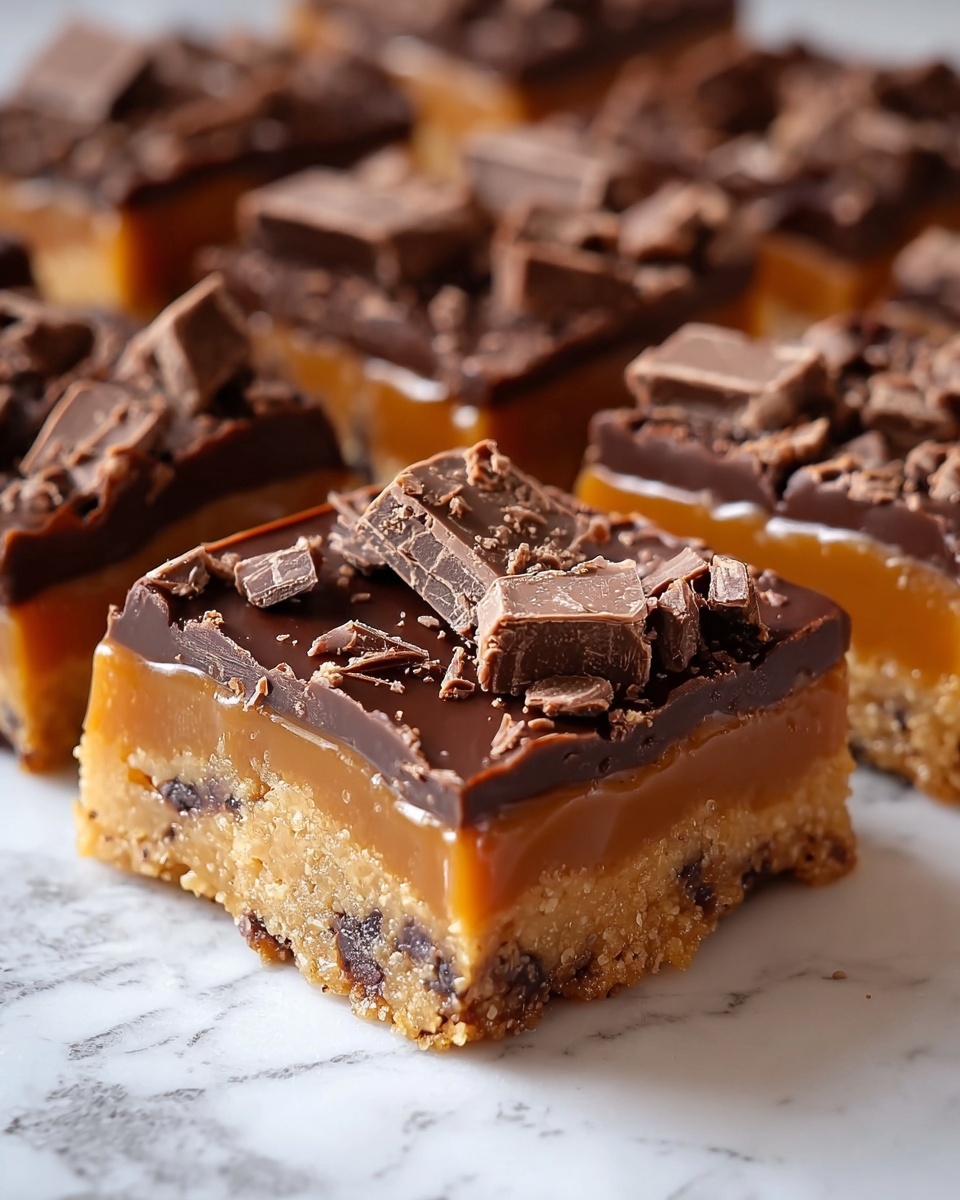 Butterfinger Caramel Bars with Layers of Sweet Crunch and Chocolate Recipe - Recipe Image