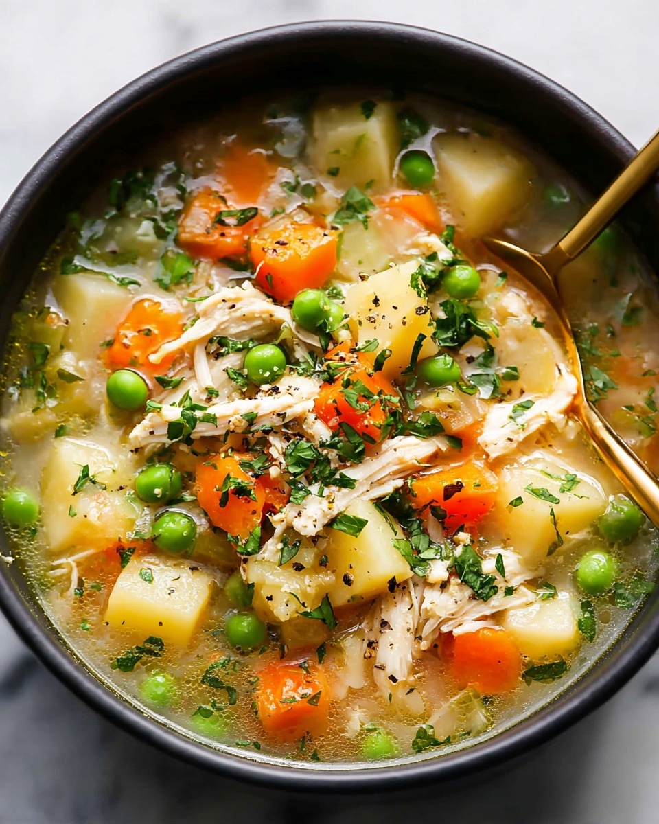 Crockpot Chicken Vegetable Soup Recipe - Recipe Image