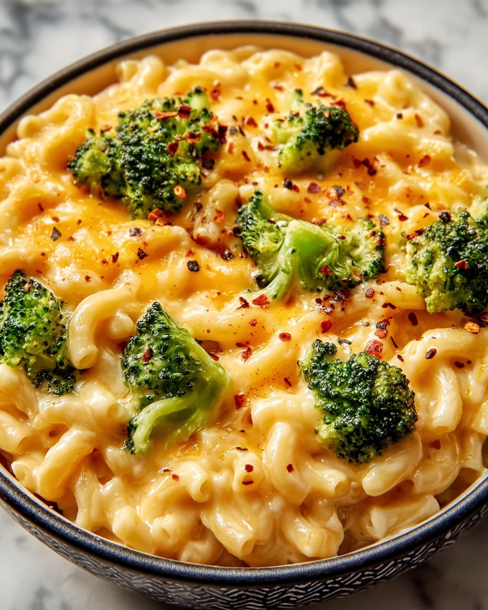 Creamy Broccoli Cheddar Orzo Recipe - Recipe Image