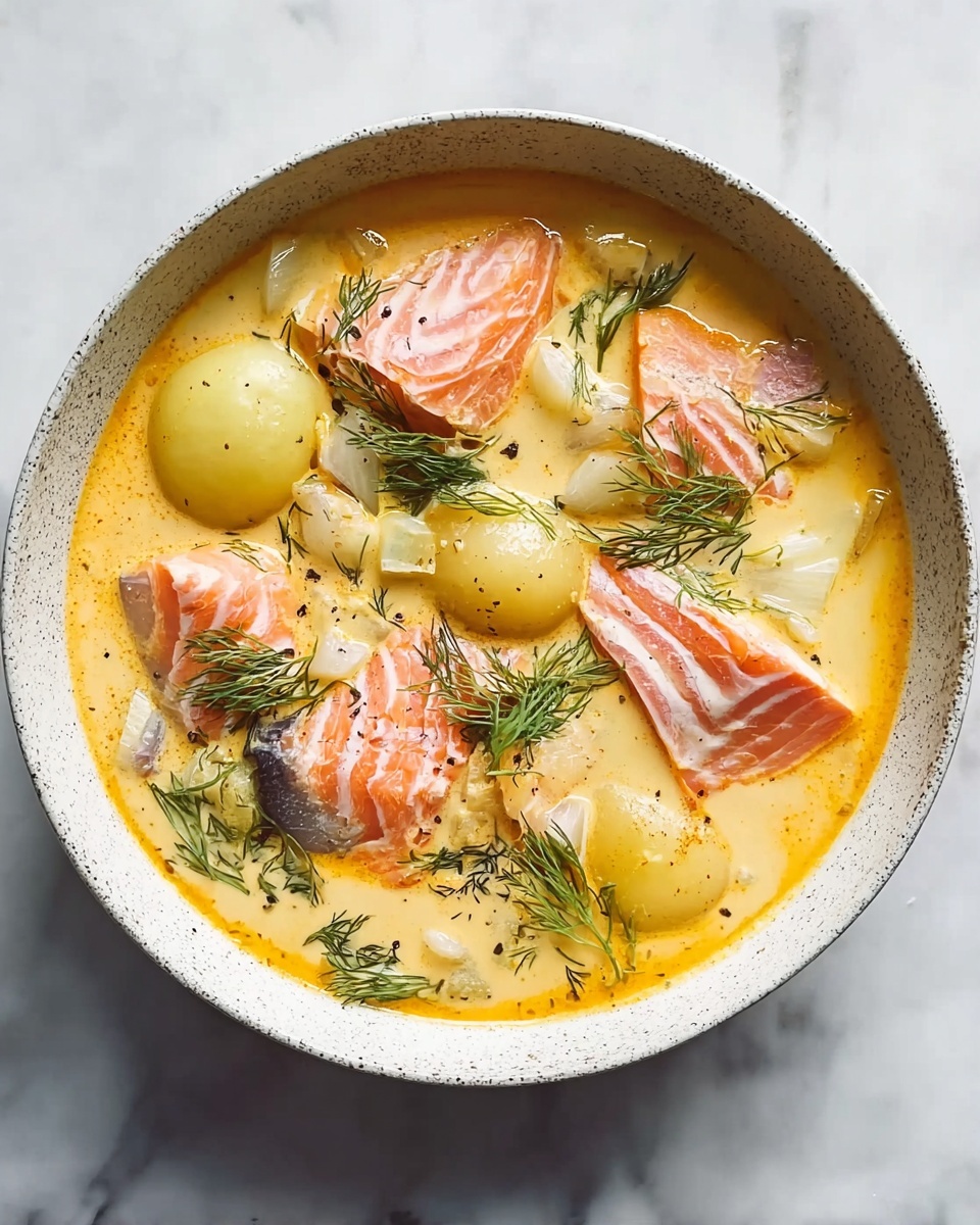 Simple Salmon Chowder: An Incredible Ultimate Recipe - Recipe Image