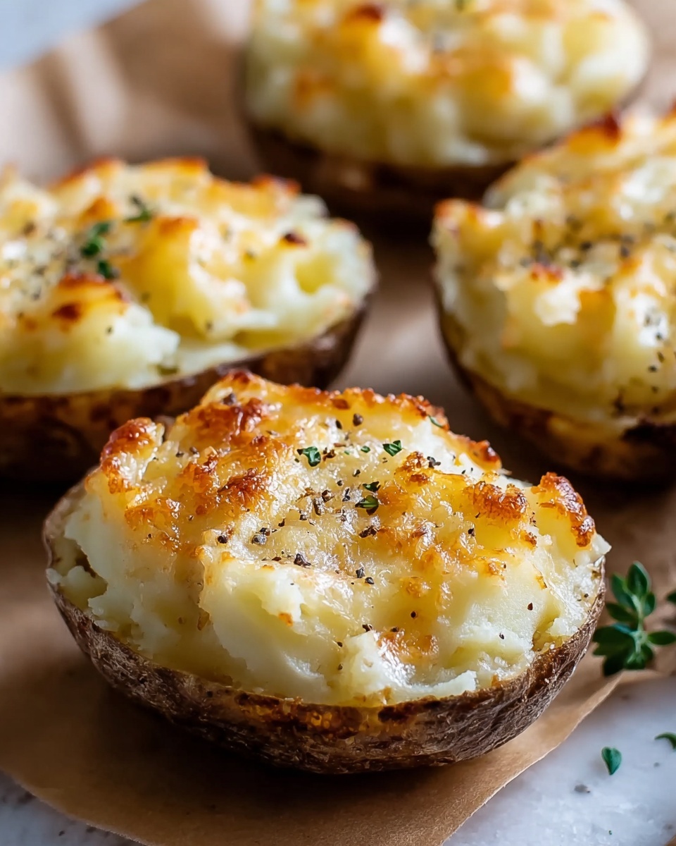 Parmesan Baked Potatoes Recipe - Recipe Image
