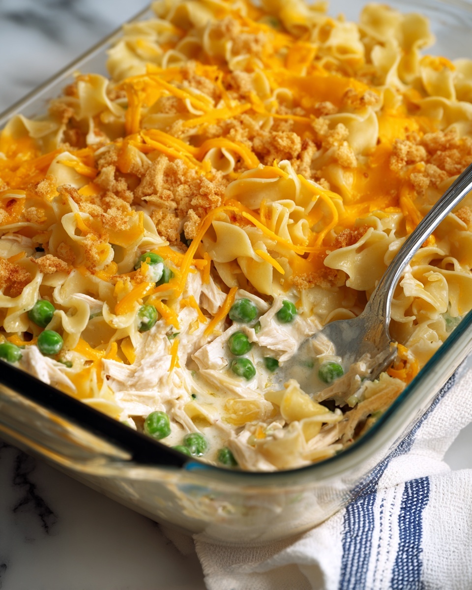 Easy Chicken Noodle Casserole Recipe - Recipe Image