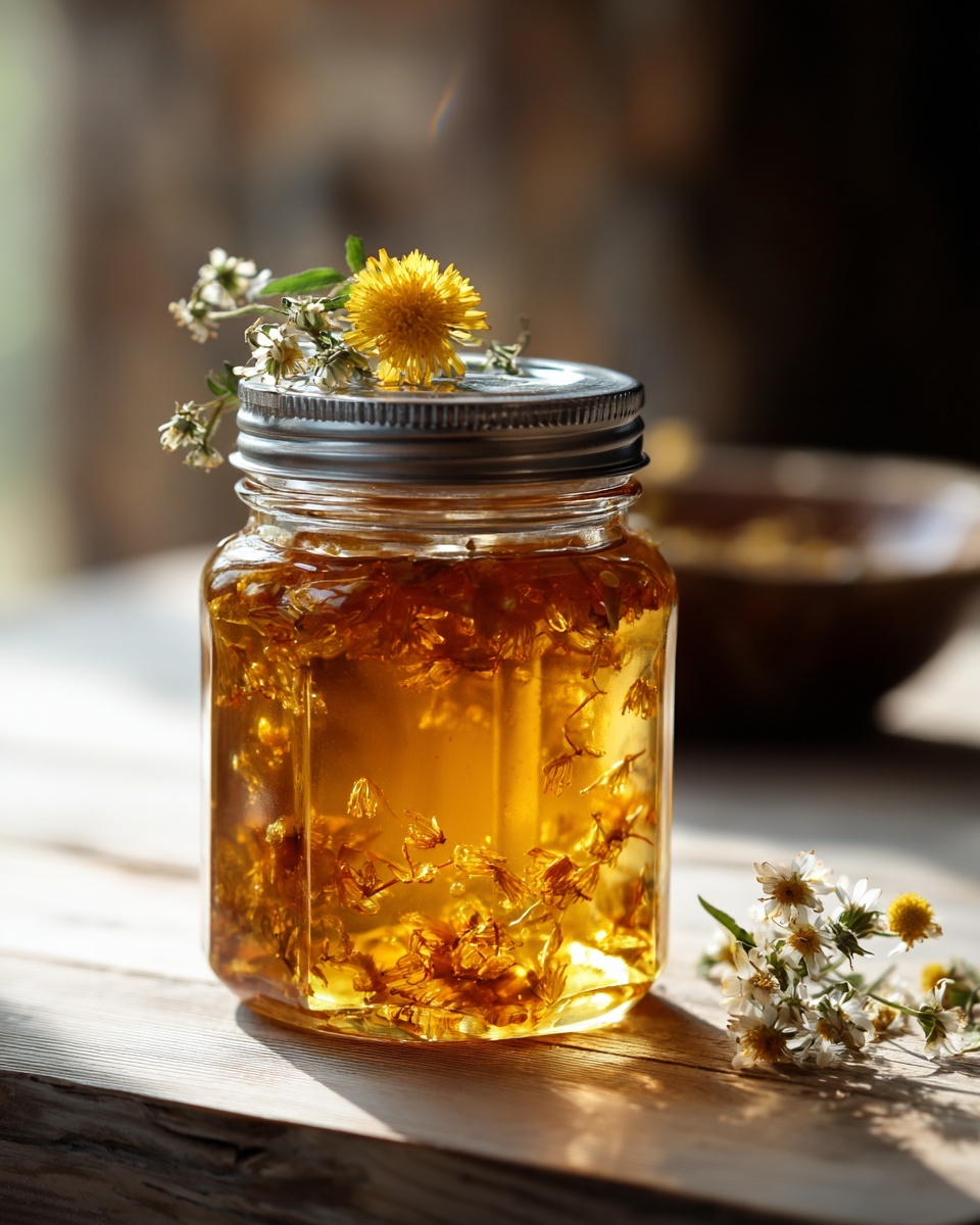 Dandelion Honey Recipe - Recipe Image
