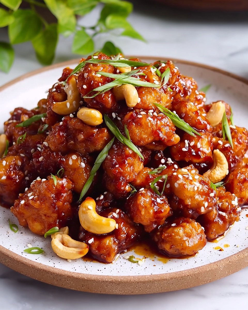 Keto Cashew Chicken Recipe - Recipe Image