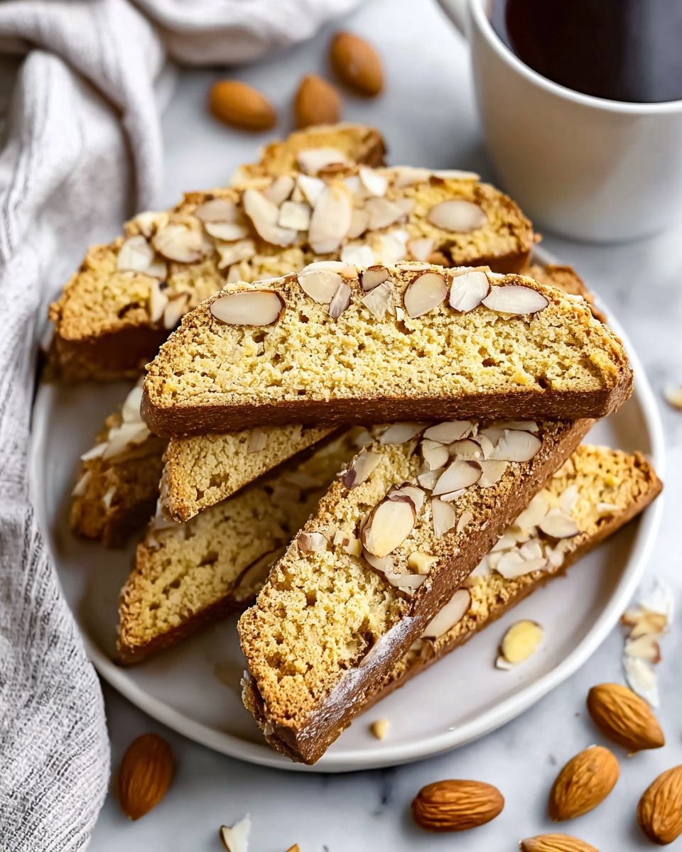 Almond Biscotti: A Perfect Italian Treat Recipe - Recipe Image