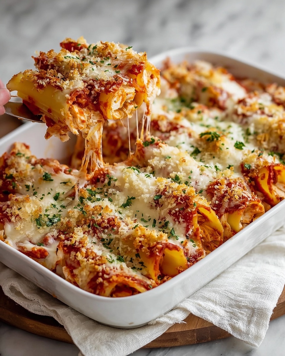 Chicken Parmesan Casserole Recipe - Recipe Image