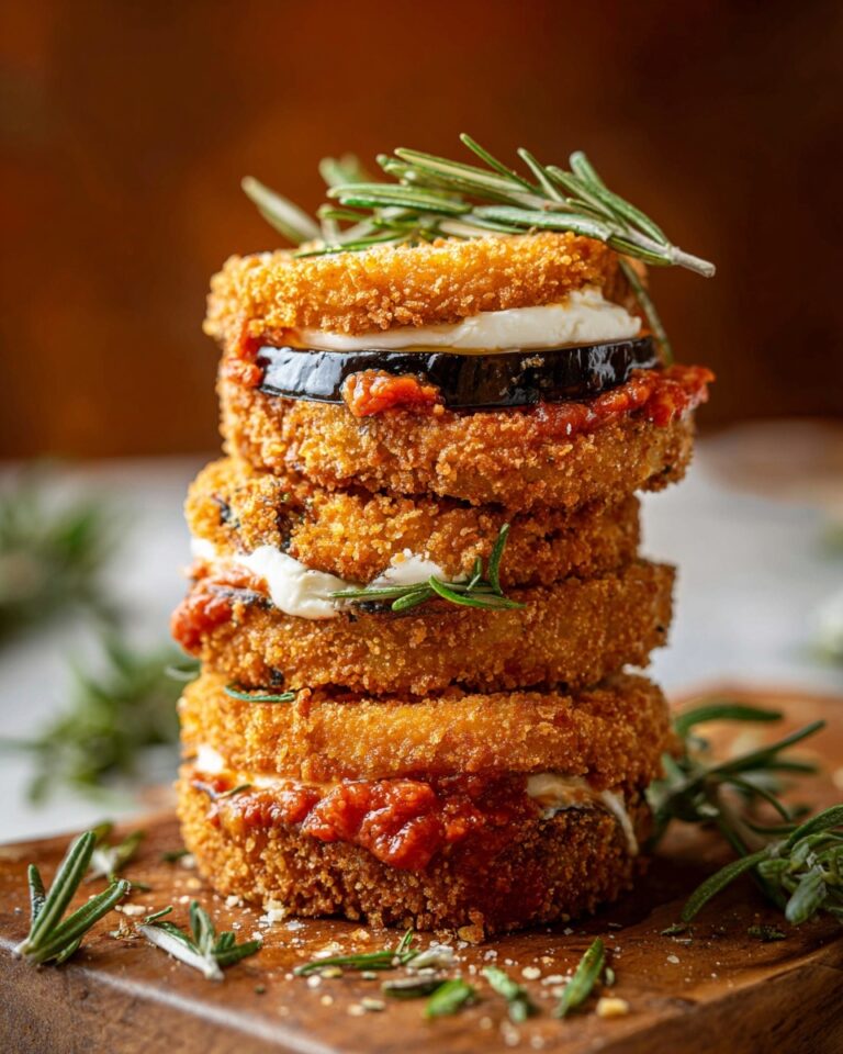 Eggplant and Goat-Cheese Sandwiches with Tomato Tarragon Sauce Recipe