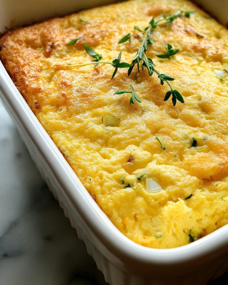 Easy Zucchini Cornbread Casserole Recipe