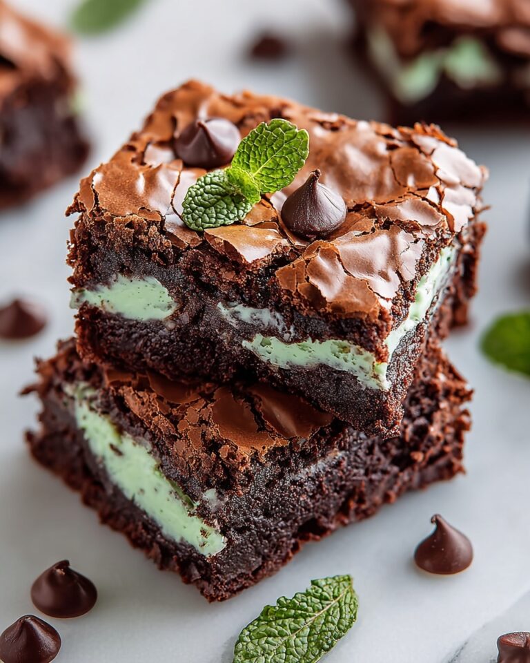 Delicious Mint Brownies Recipe