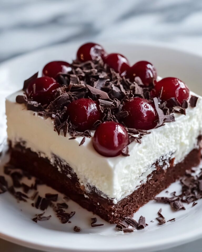 No-Bake Black Forest Slice Recipe