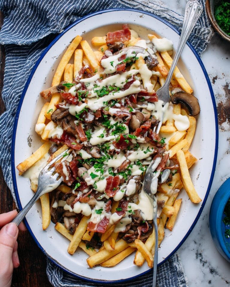 Chicken Waffles with Blueberry Syrup Recipe