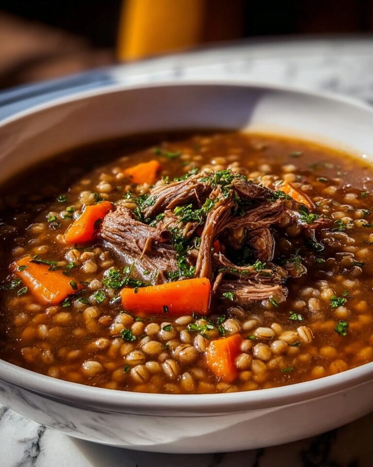 Hearty Beef and Barley Soup Recipe
