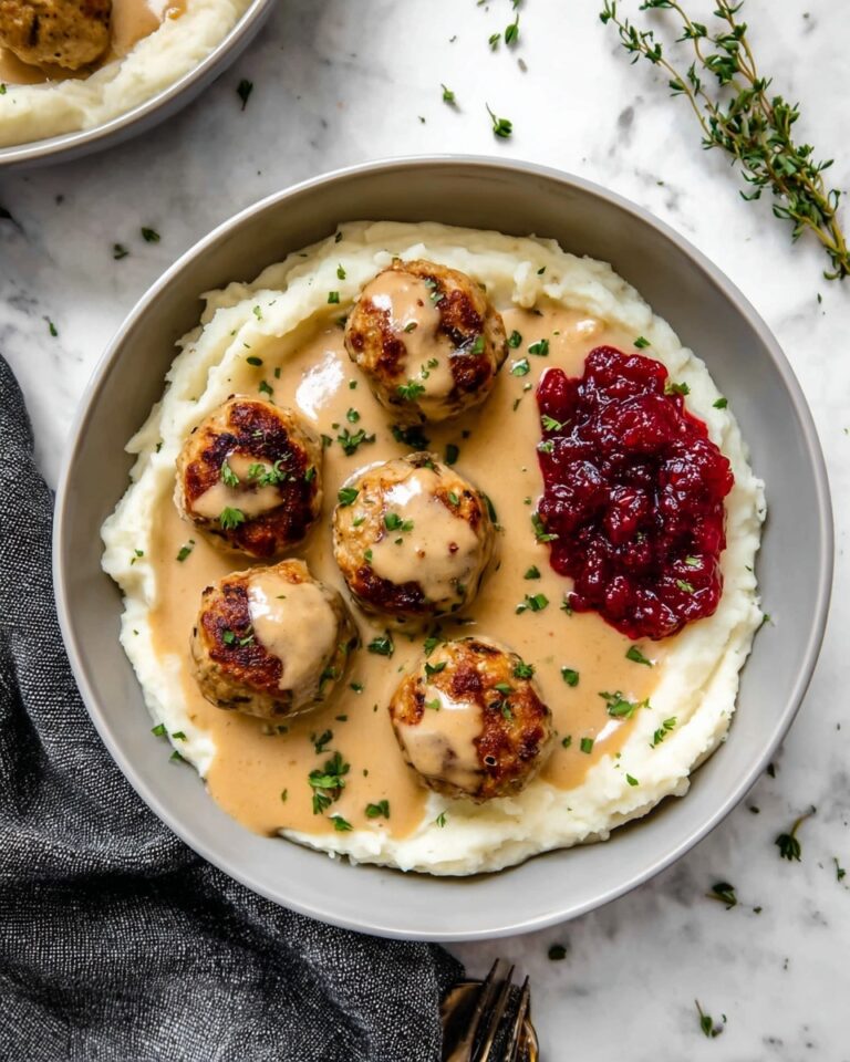 Chicken Swedish Meatballs Recipe