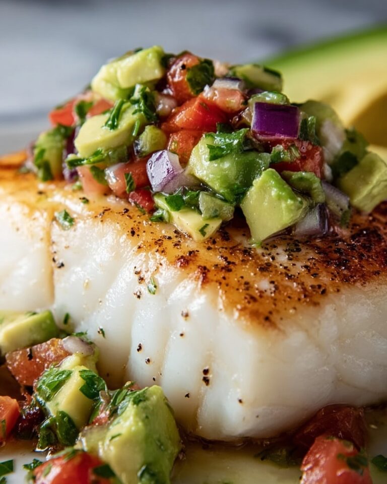 Coconut Lime Fish with Avocado Salsa Recipe
