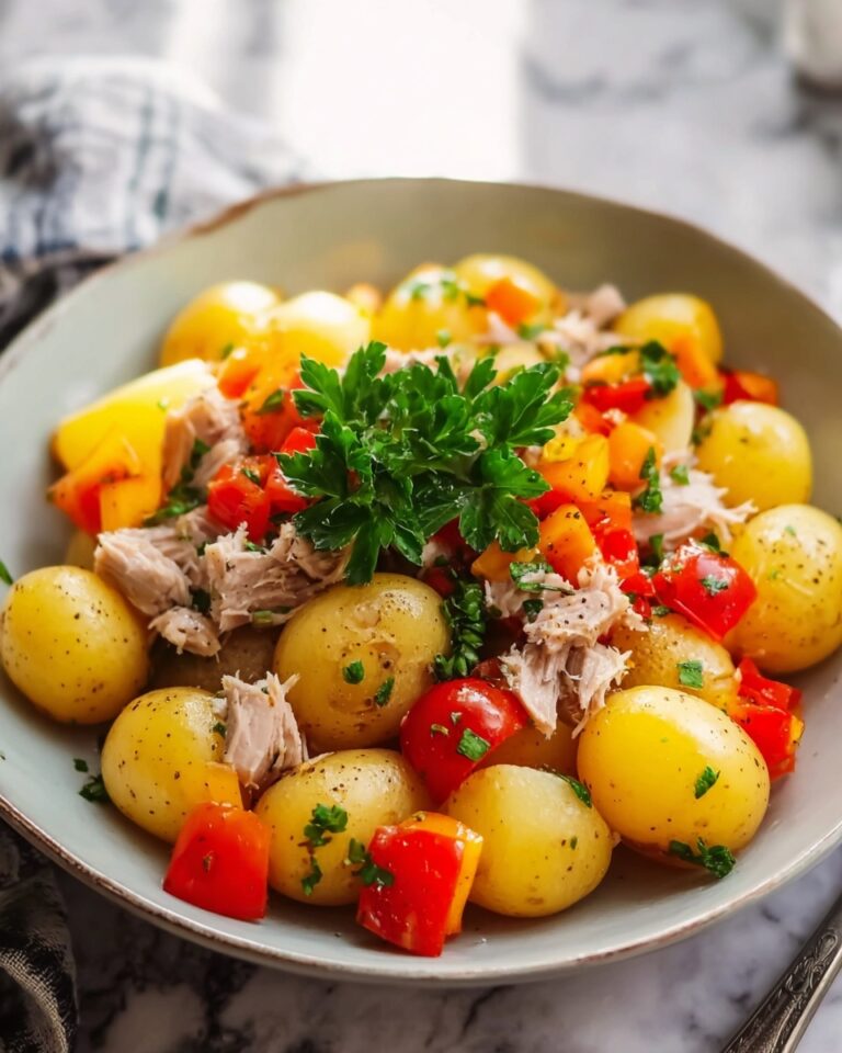 Potato Salad with Tuna and Fresh Eggs Recipe