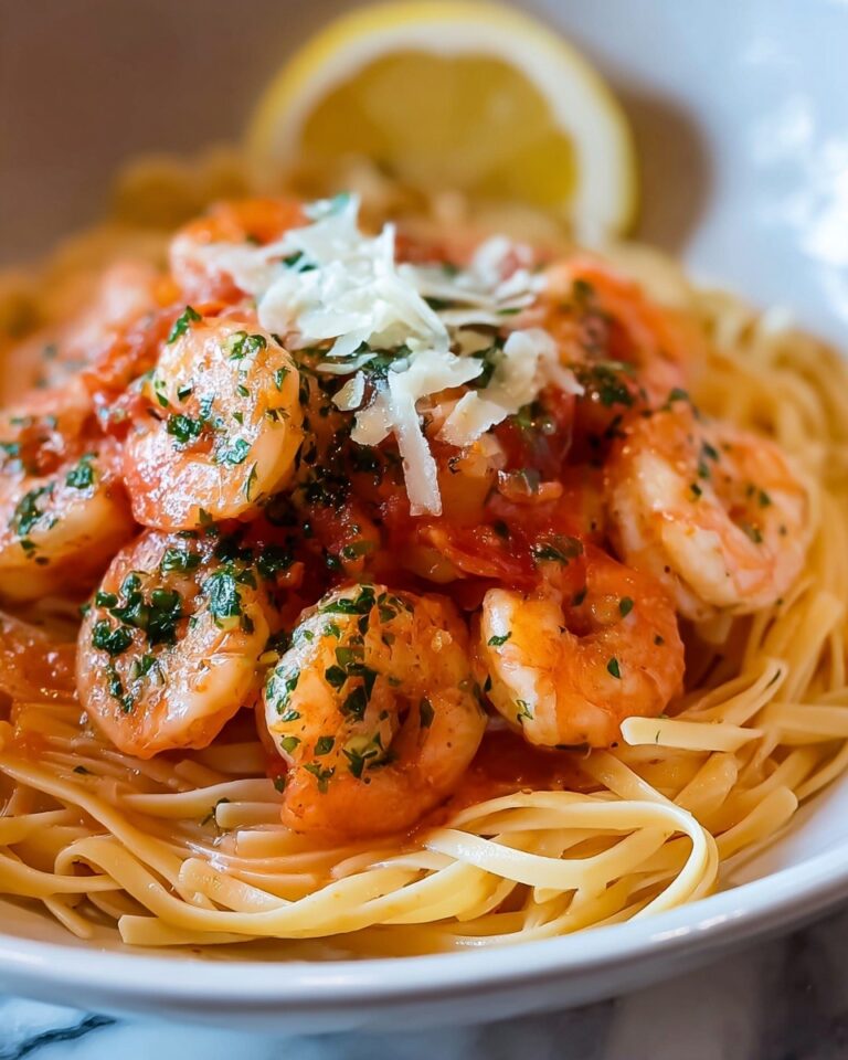 Garlicky Calabrian Chili Pasta with Shrimp Recipe