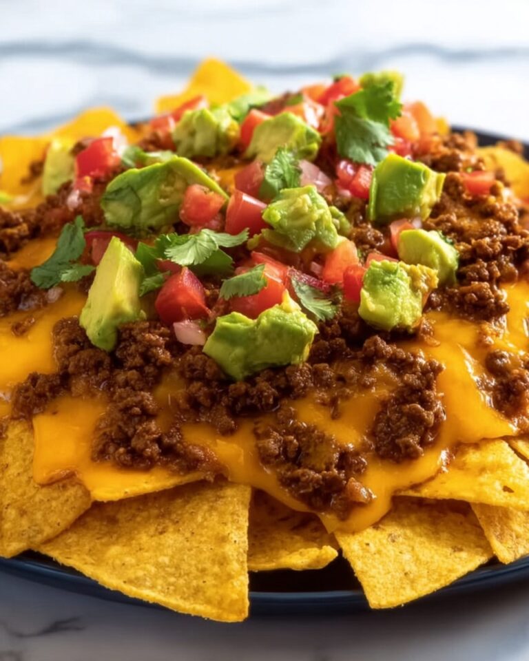 Easy Cheesy Beef Nachos Recipe