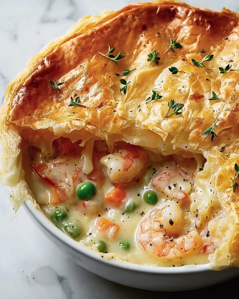 Cheddar Bay Biscuit Seafood Pot Pie Recipe