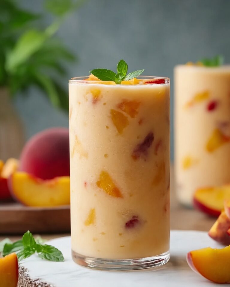 Iced Peach Colada Recipe