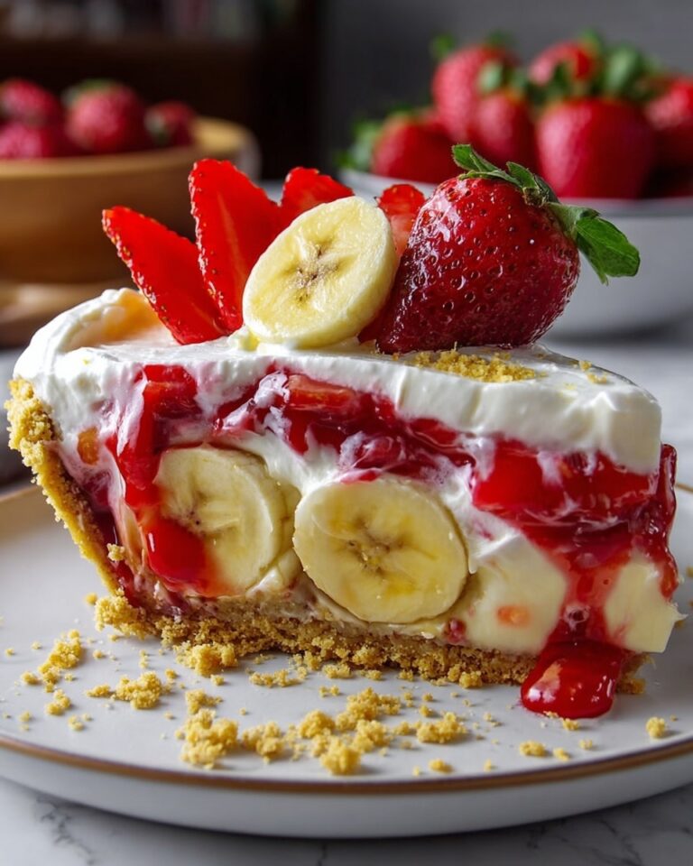 Banana-Strawberry Cheesecake Fantasy Recipe