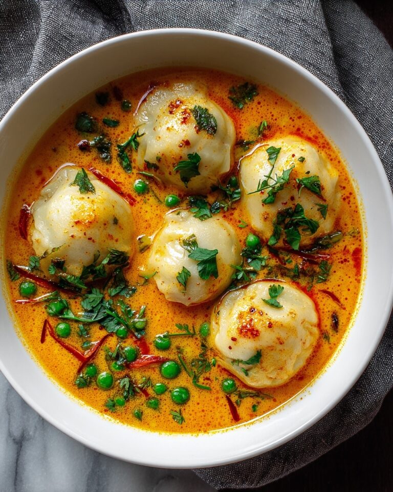 Coconut Curry Soup with Dumplings Recipe
