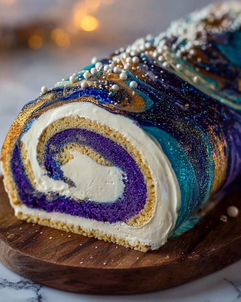 Galaxy Cake Roll Recipe