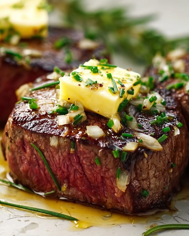 Pan-Seared Steak with Garlic Butter Recipe