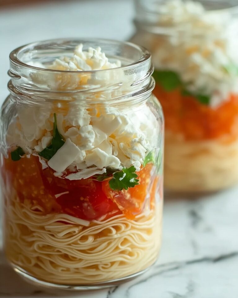 Mason Jar Noodles Recipe