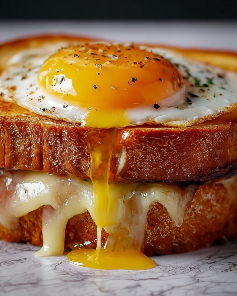 Air Fryer Cheesy Egg Toast Recipe