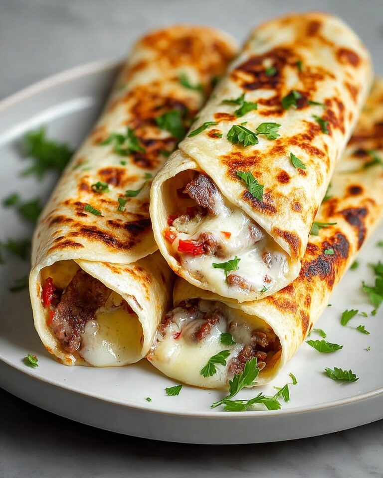 Keto Philly Cheesesteak Roll-Ups Recipe
