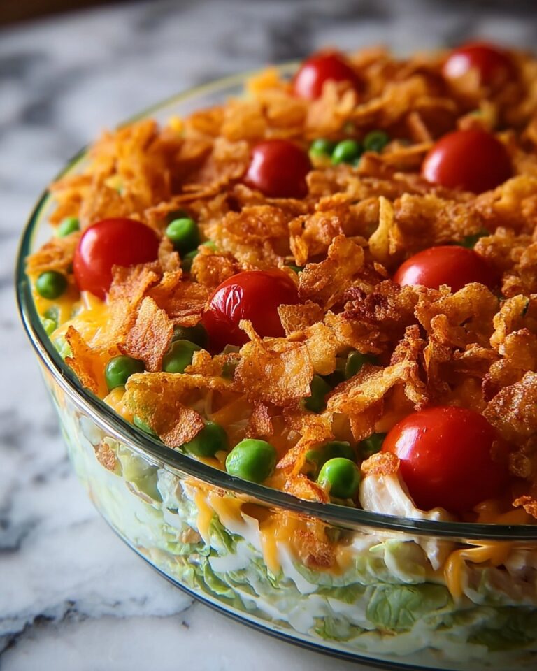 Crispy Hot Chicken Salad Casserole Recipe