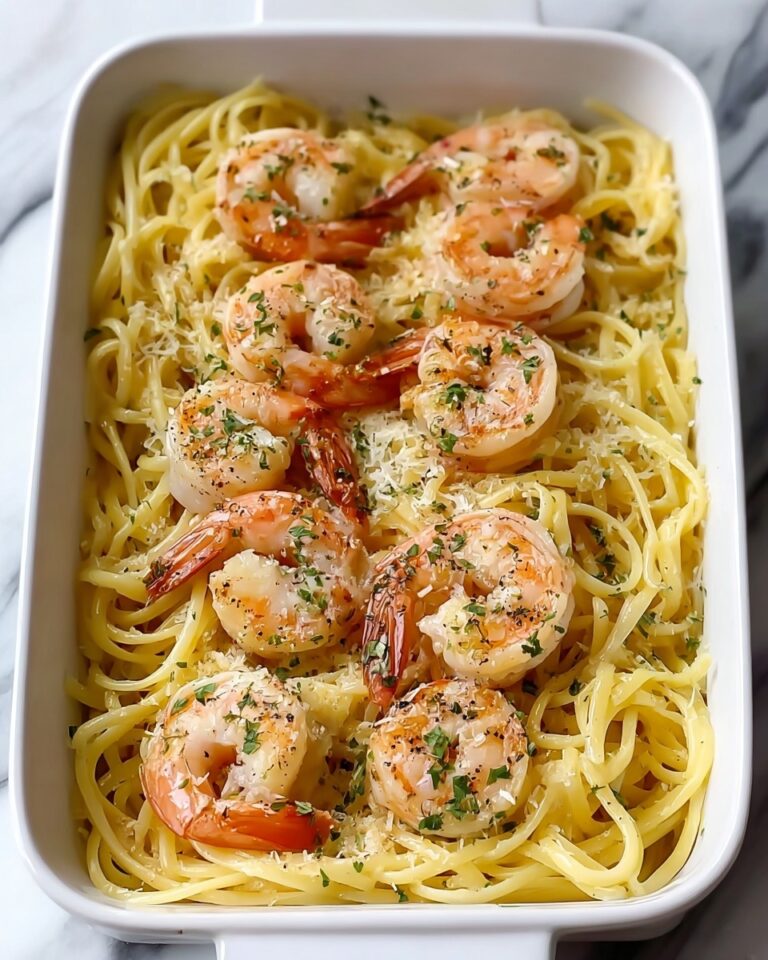Baked Shrimp Scampi with Lemon and Parmesan Recipe