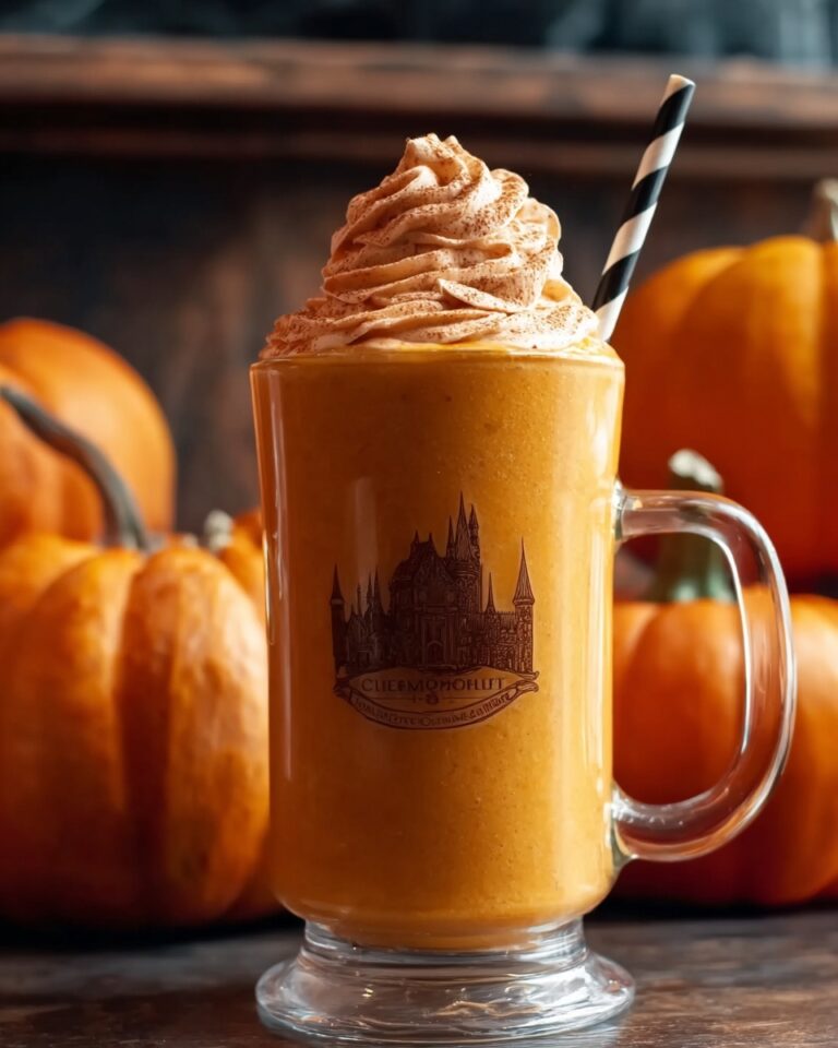 Hogwarts Express Chilled Spiced Pumpkin Smoothie Recipe
