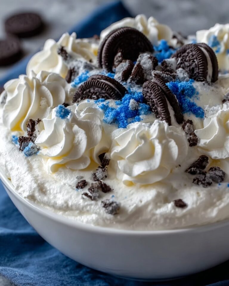 Cookie Monster Fluff Recipe
