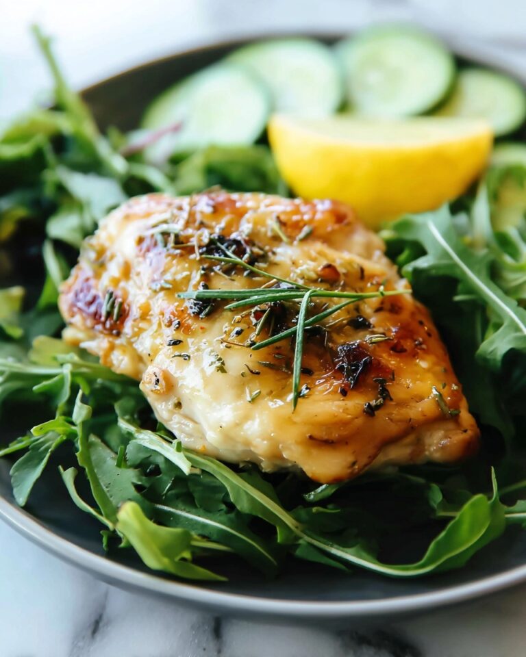 Baked Greek Lemon Chicken Recipe
