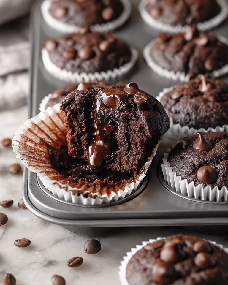 Double Chocolate Espresso Muffins Recipe