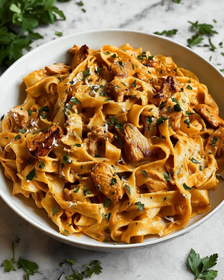 Cowboy Butter Chicken Linguine Recipe
