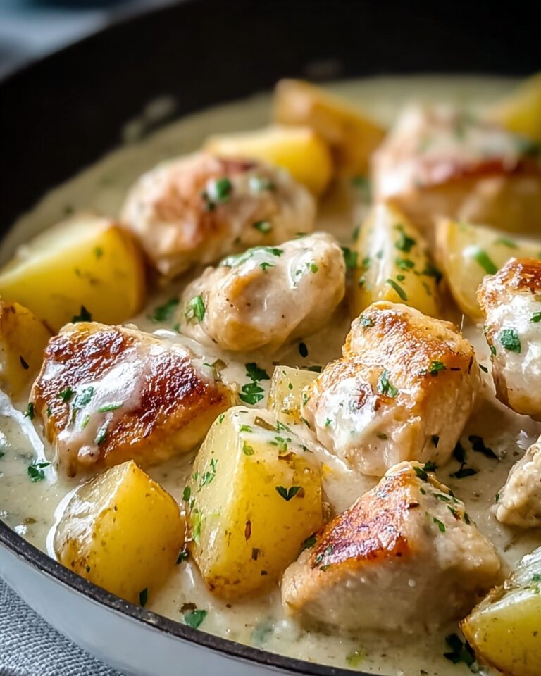 Garlic Parmesan Crockpot Chicken and Potatoes Recipe
